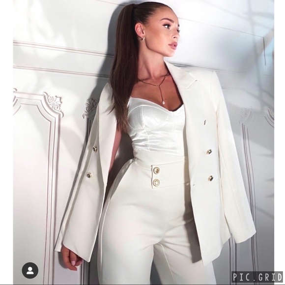 Zara bundle of two pants buttoned high waisted pants - Picture 5 of 12